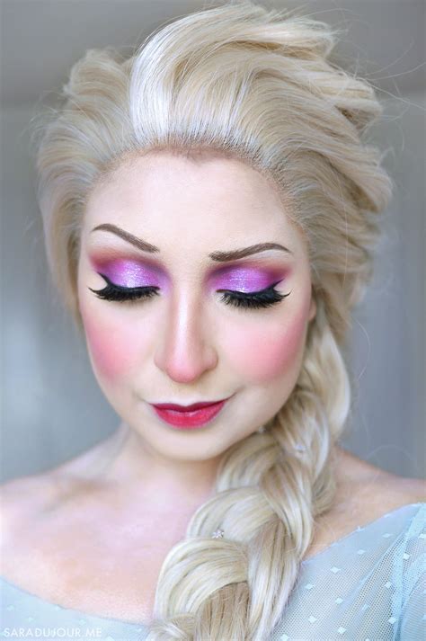 elsa frozen makeup look